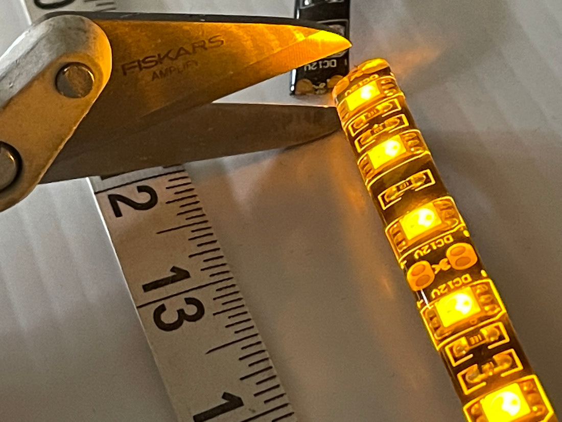 How to CUT LED strips? here is how to do it