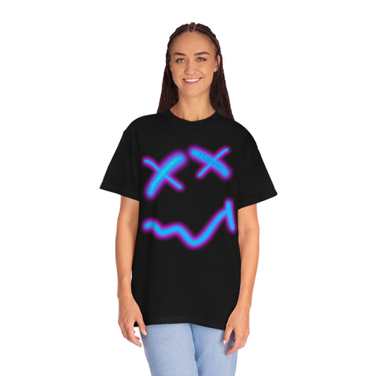 HUBOPTIC® Original Sound Reactive SMILEY V1 Electro Graphic T-shirt