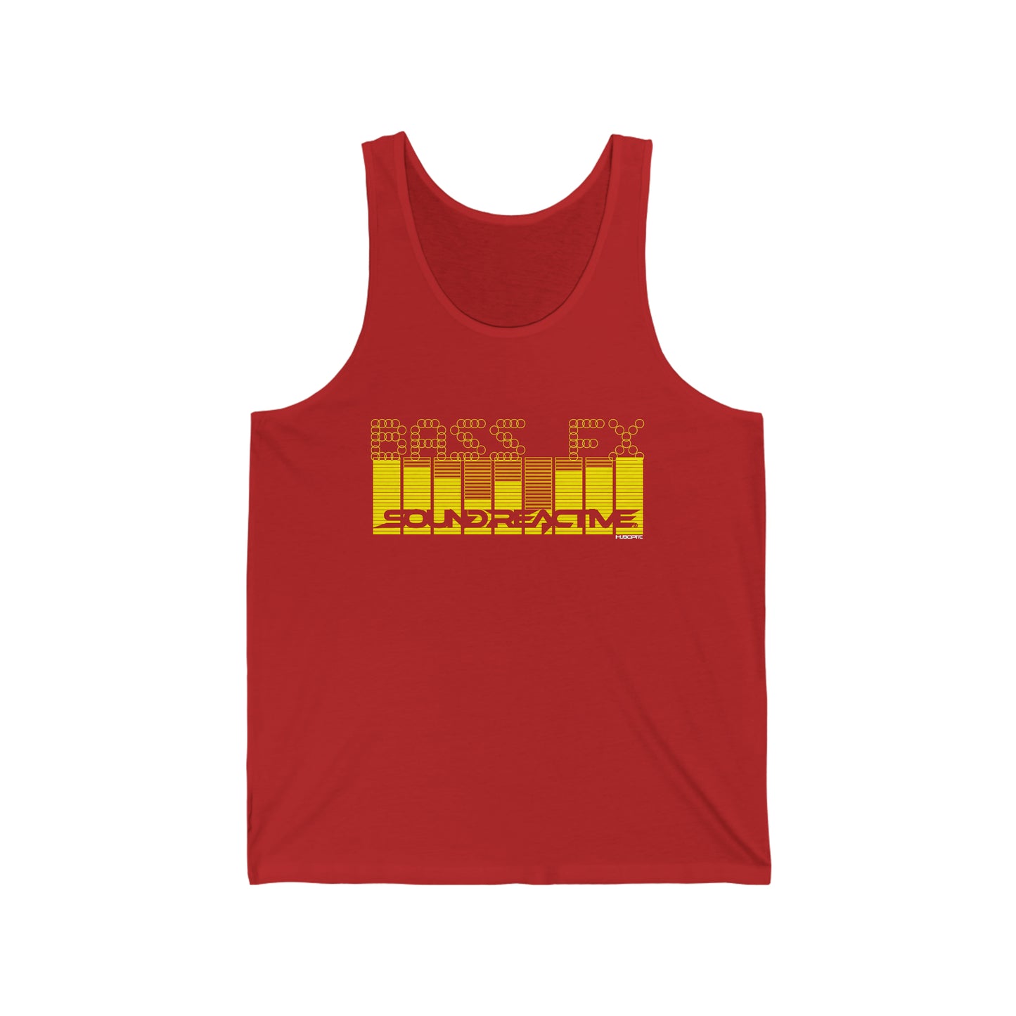 HUBOPTIC® Original Sound Reactive EQ BASS Fx Graphic Tank Top