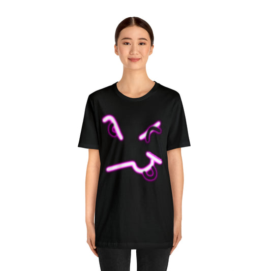 HUBOPTIC® Original Sound Reactive SMILEY V2 Electro Graphic T-shirt