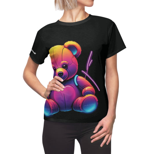 HUBOPTIC® Original Neon Bear Sound Reactive Streetwear T-shirt Graphic Tees V25100