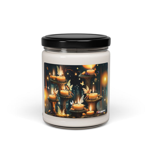 HUBOPTIC® Fairy V26 Scented Soy Candle - 9oz glass jars wax blend Holiday Gift Home Scents