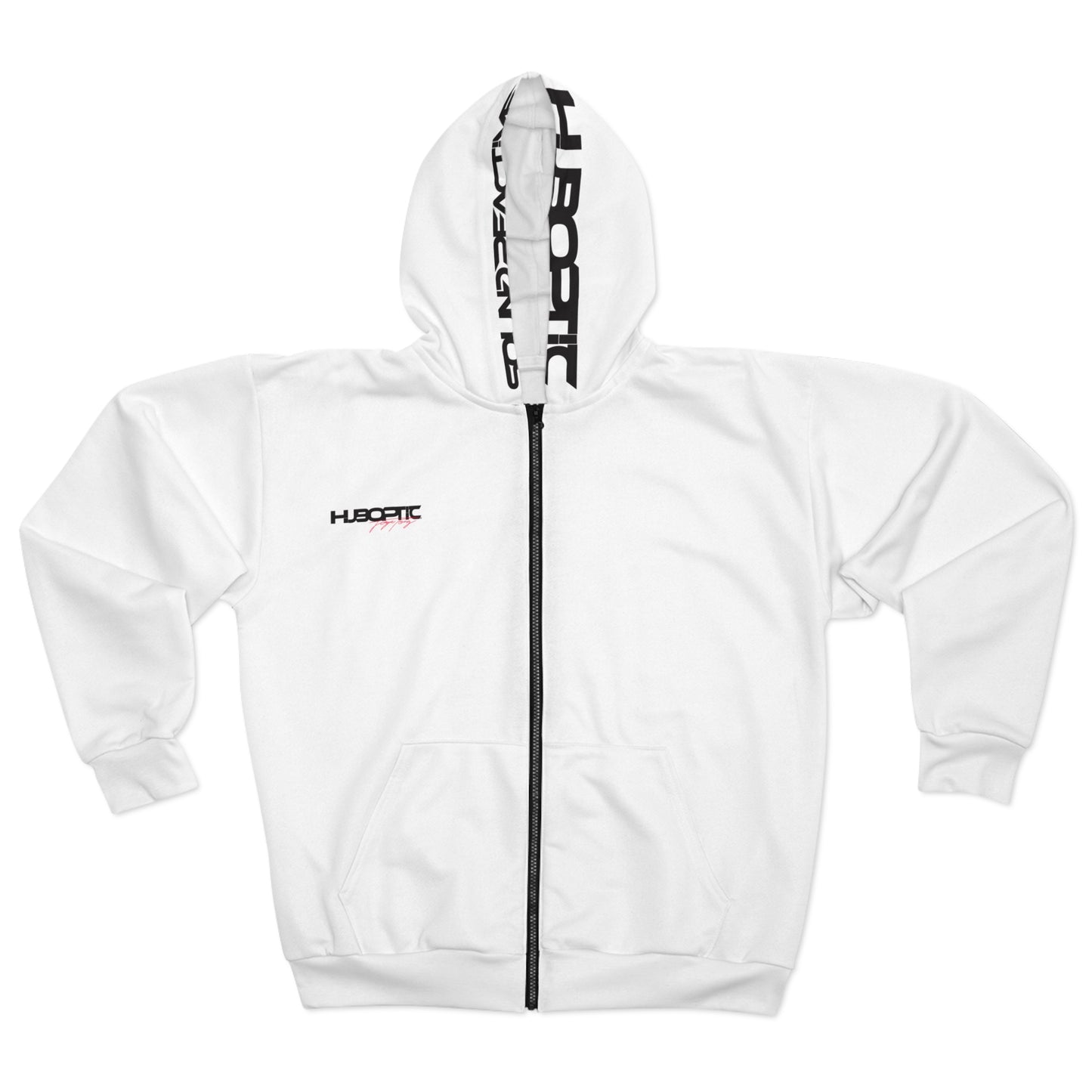 HUBOPTIC® Original Drop Beats Sound Reactive Hoodie Bomber Jacket DJ Streetwear V2800