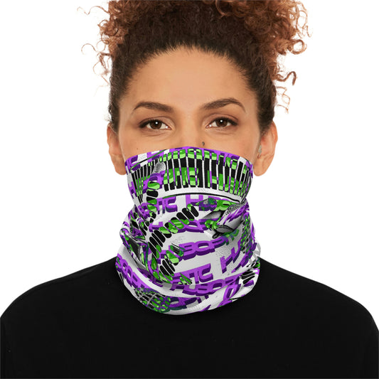 HUBOPTIC RAVE Neck Gaiter With Drawstring