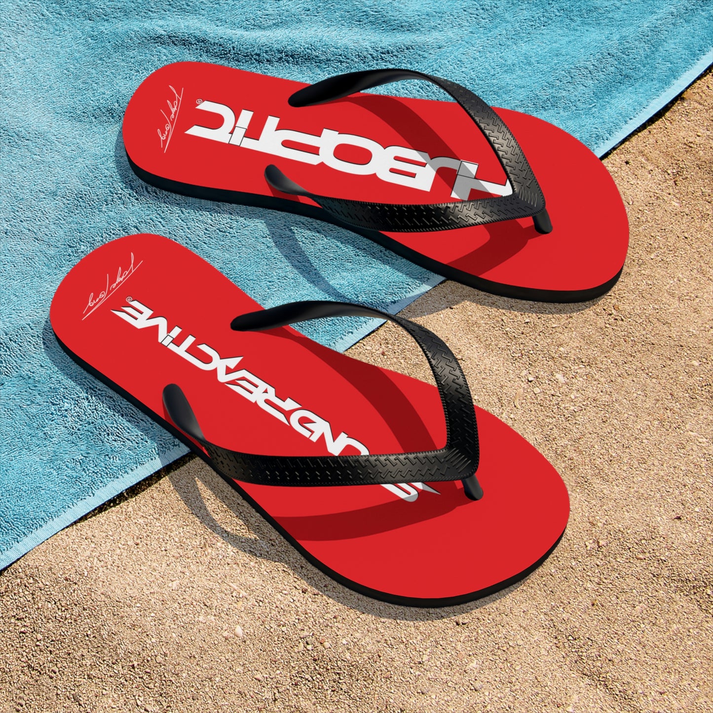 The Original HUBOPTIC DJ Unisex Flip-Flops