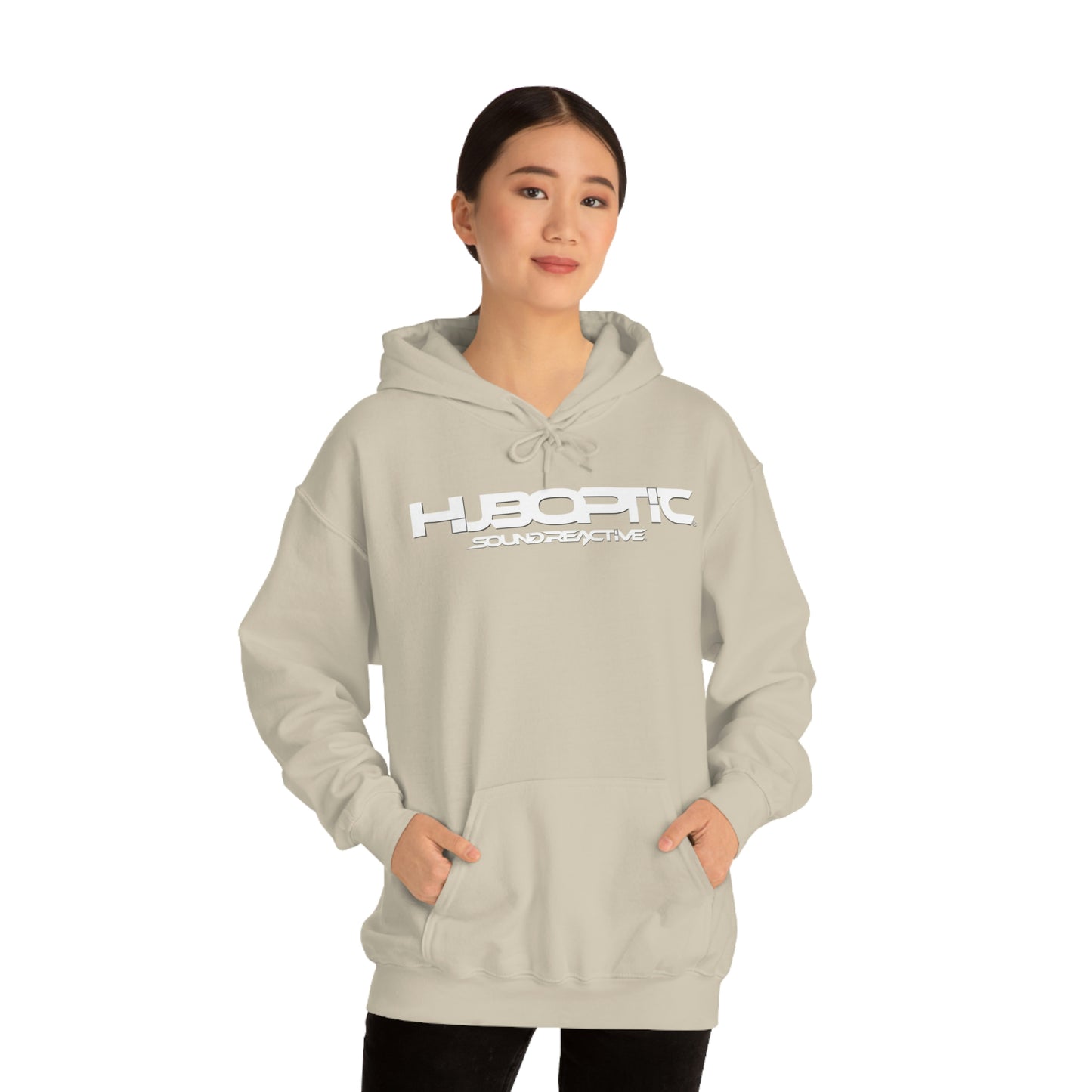 HUBOPTIC Sound Reactive DJ Unisex Heavy Blend Hooded Sweatshirt