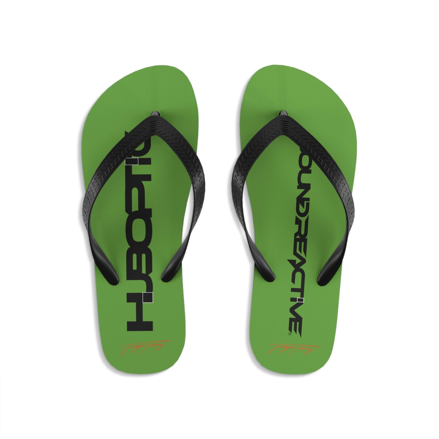 HUBOPTIC DJ Unisex Flip-Flops