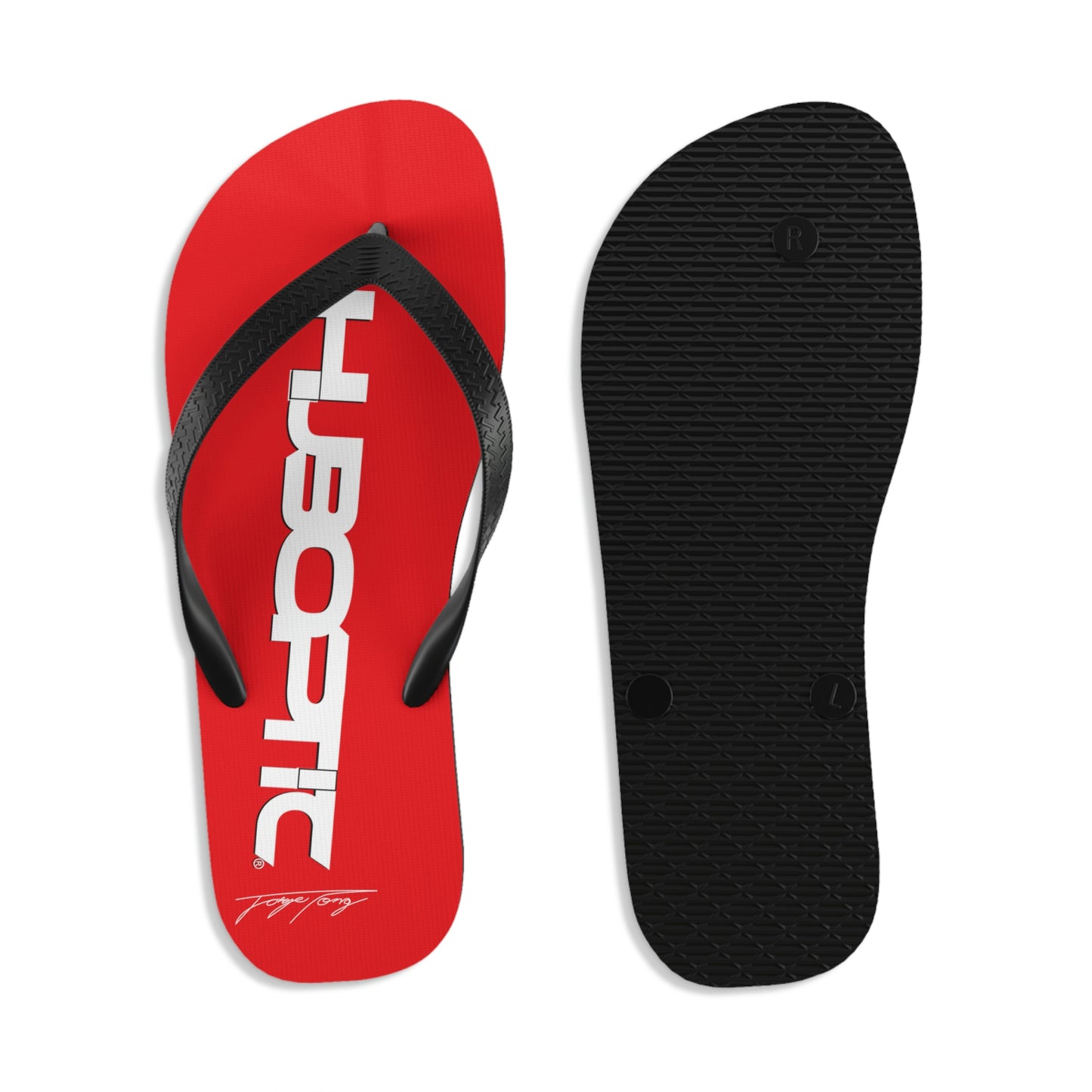 The Original HUBOPTIC DJ Unisex Flip-Flops