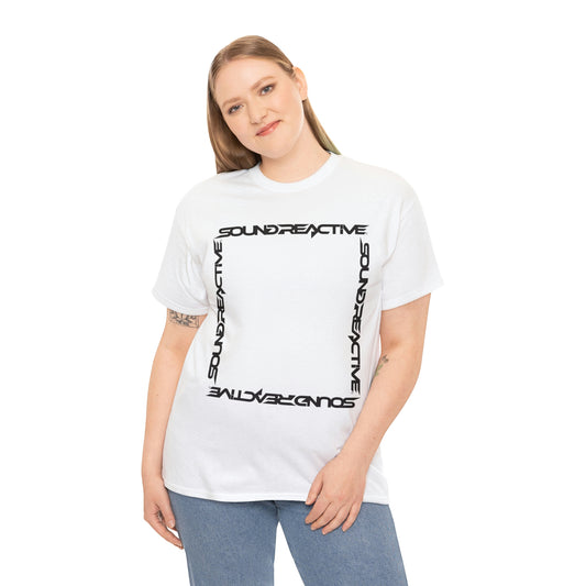 Sound Reactive Frame HUBOPTIC DJ Unisex Heavy Cotton Tee