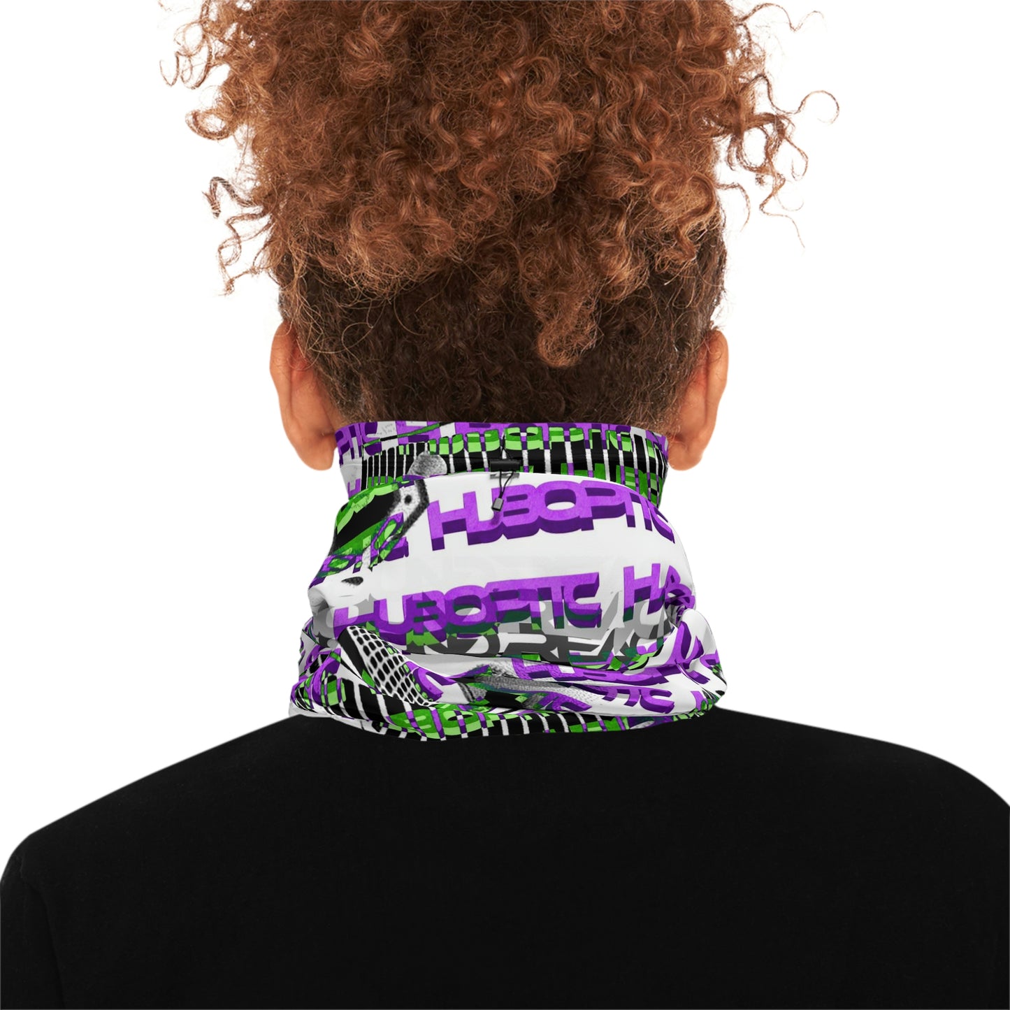 HUBOPTIC RAVE Neck Gaiter With Drawstring