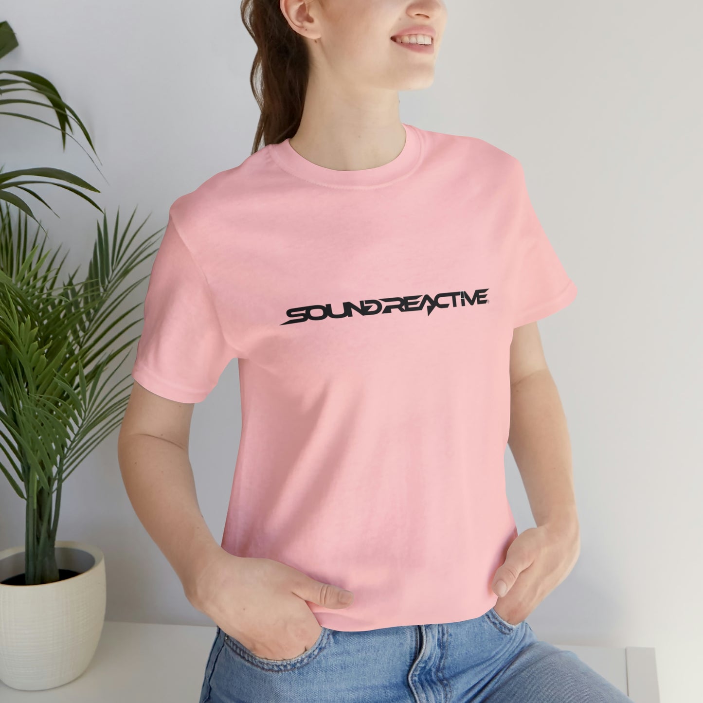 Sound Reactive Unisex Jersey Short Sleeve Tee