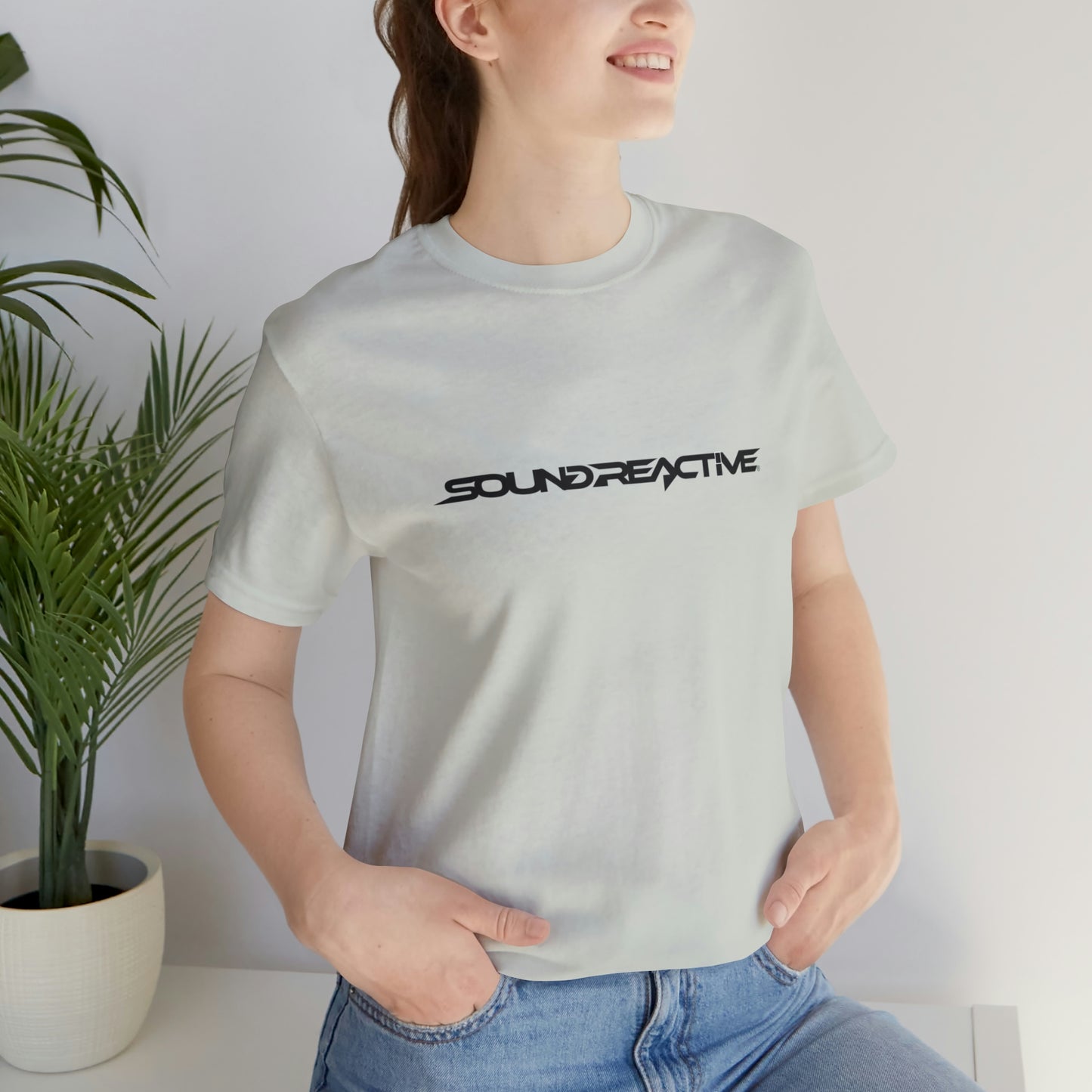 Sound Reactive Unisex Jersey Short Sleeve Tee