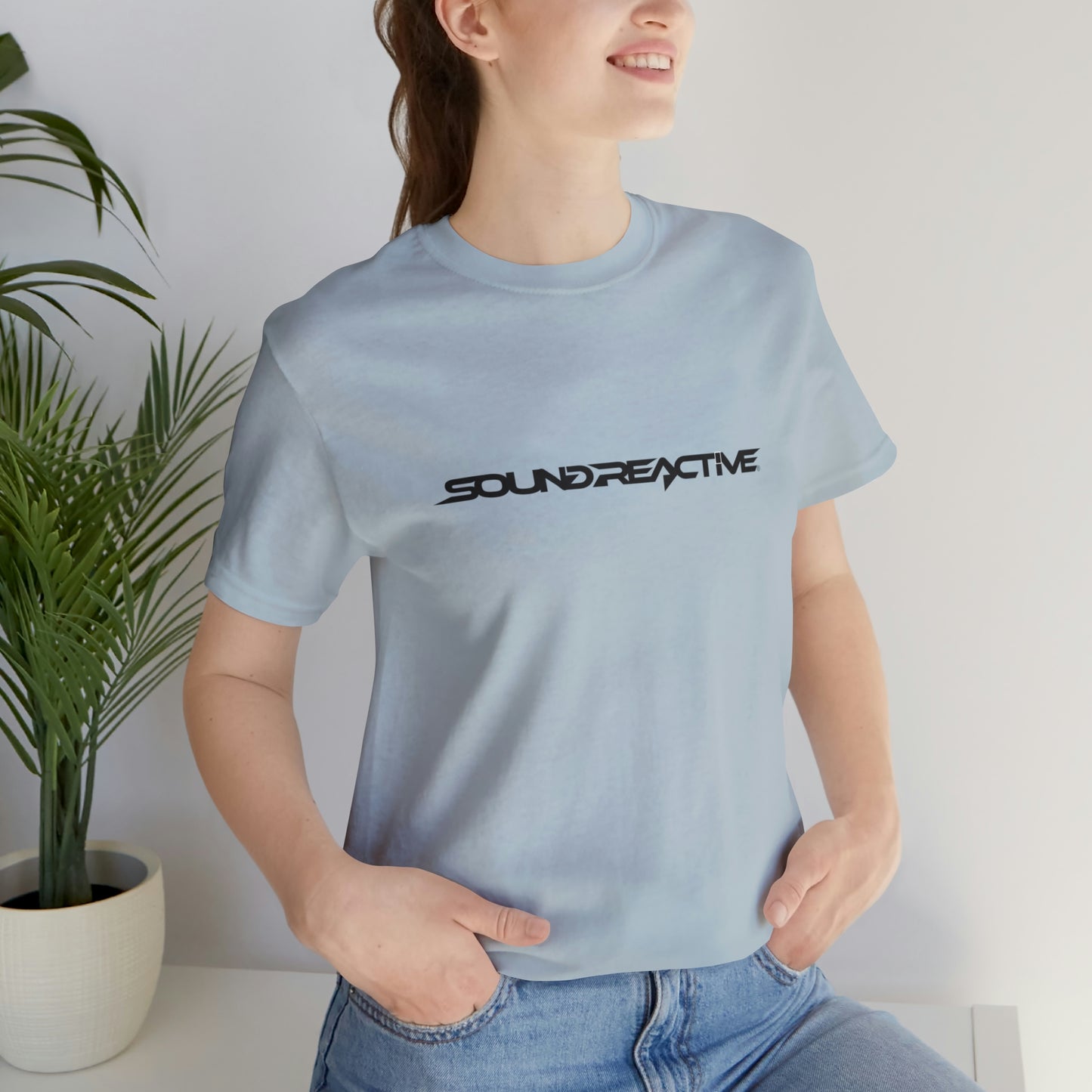 Sound Reactive Unisex Jersey Short Sleeve Tee