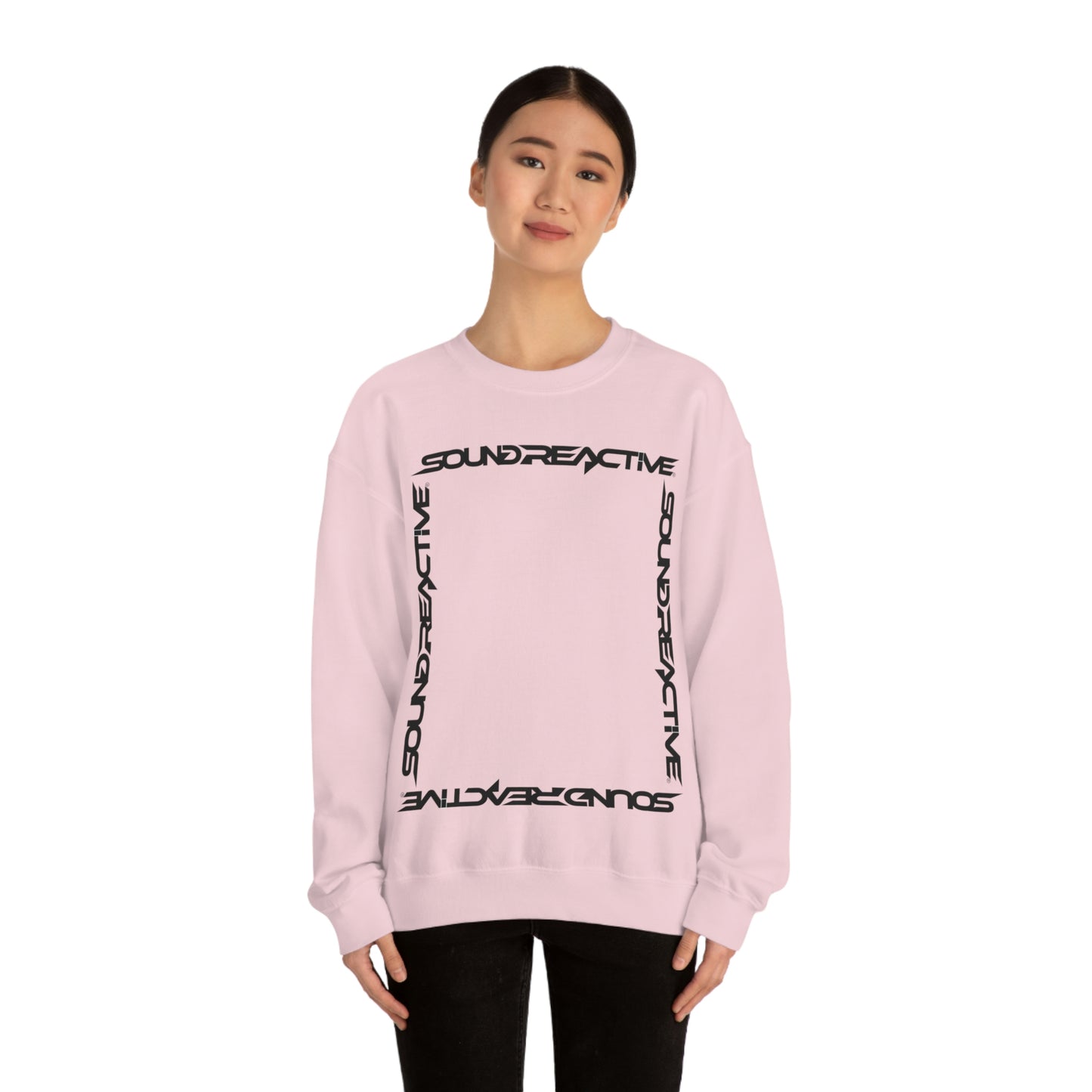 Sound Reactive Frame HUBOPTIC DJ Unisex Heavy Blend Crewneck Sweatshirt