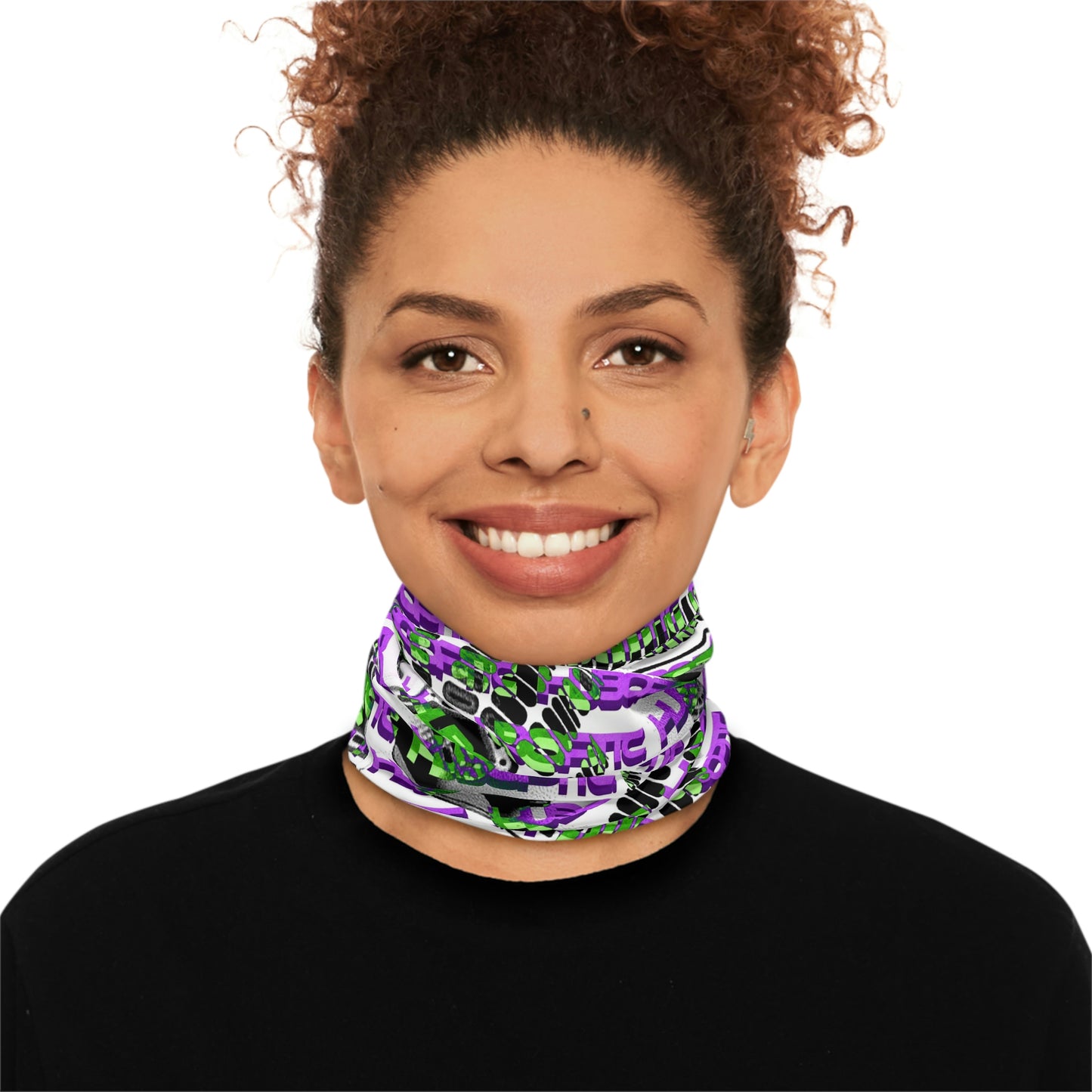 HUBOPTIC RAVE Neck Gaiter With Drawstring