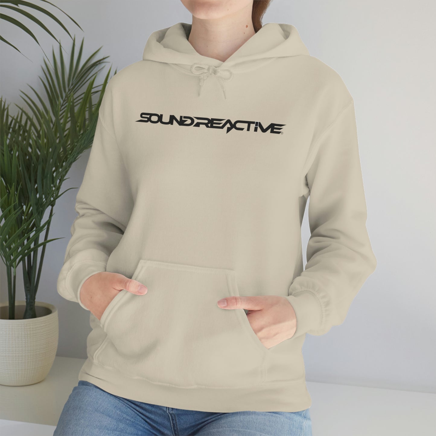 Sound Reactive HUBOPTIC DJ Unisex Heavy Blend Hooded Sweatshirt