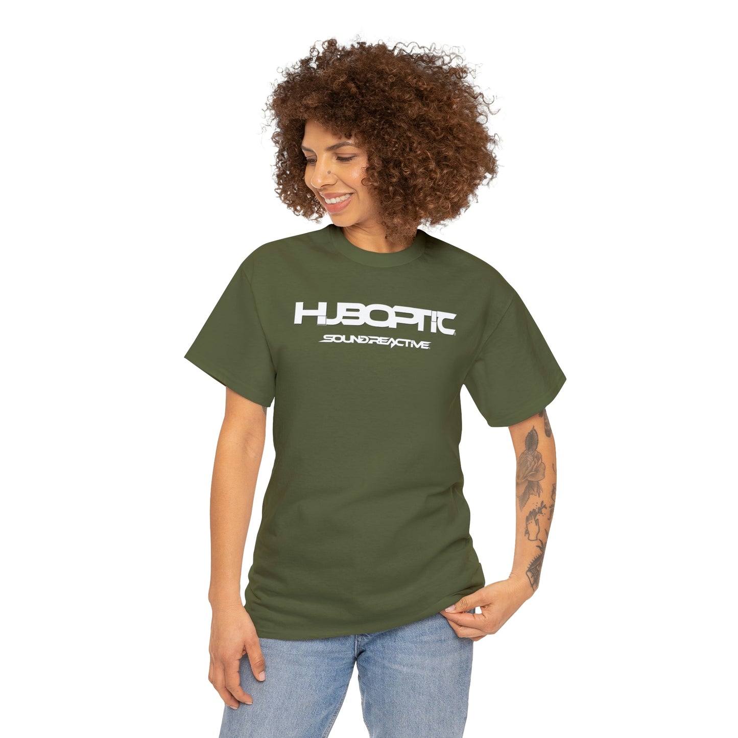 The Original HUBOPTIC DJ Unisex Heavy Cotton Tee