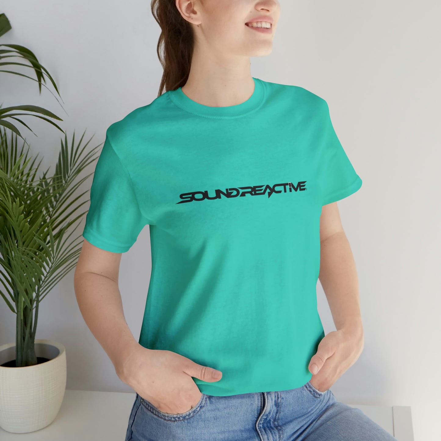 Sound Reactive Unisex Jersey Short Sleeve Tee