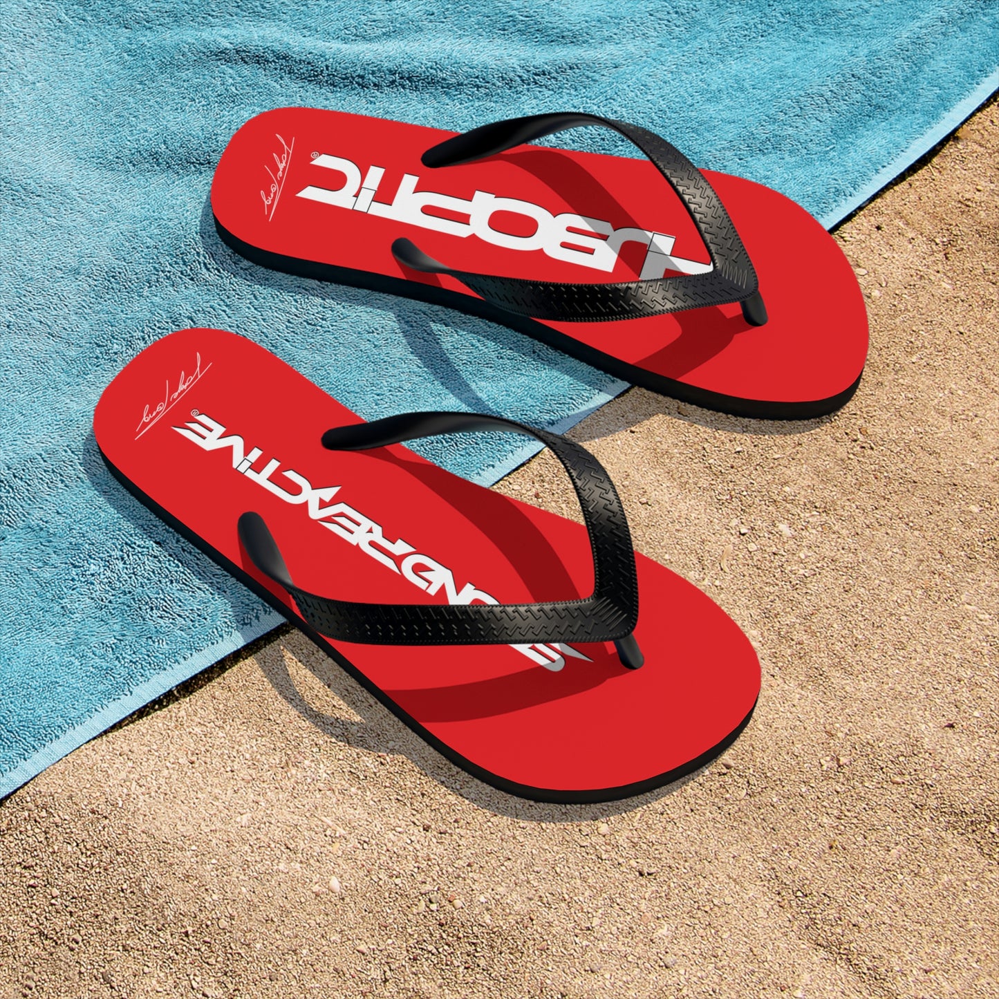 The Original HUBOPTIC DJ Unisex Flip-Flops